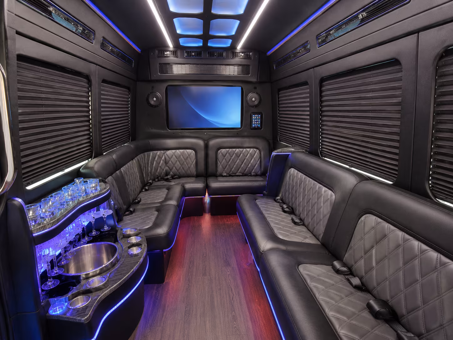 casper corporate shuttle bus rentals