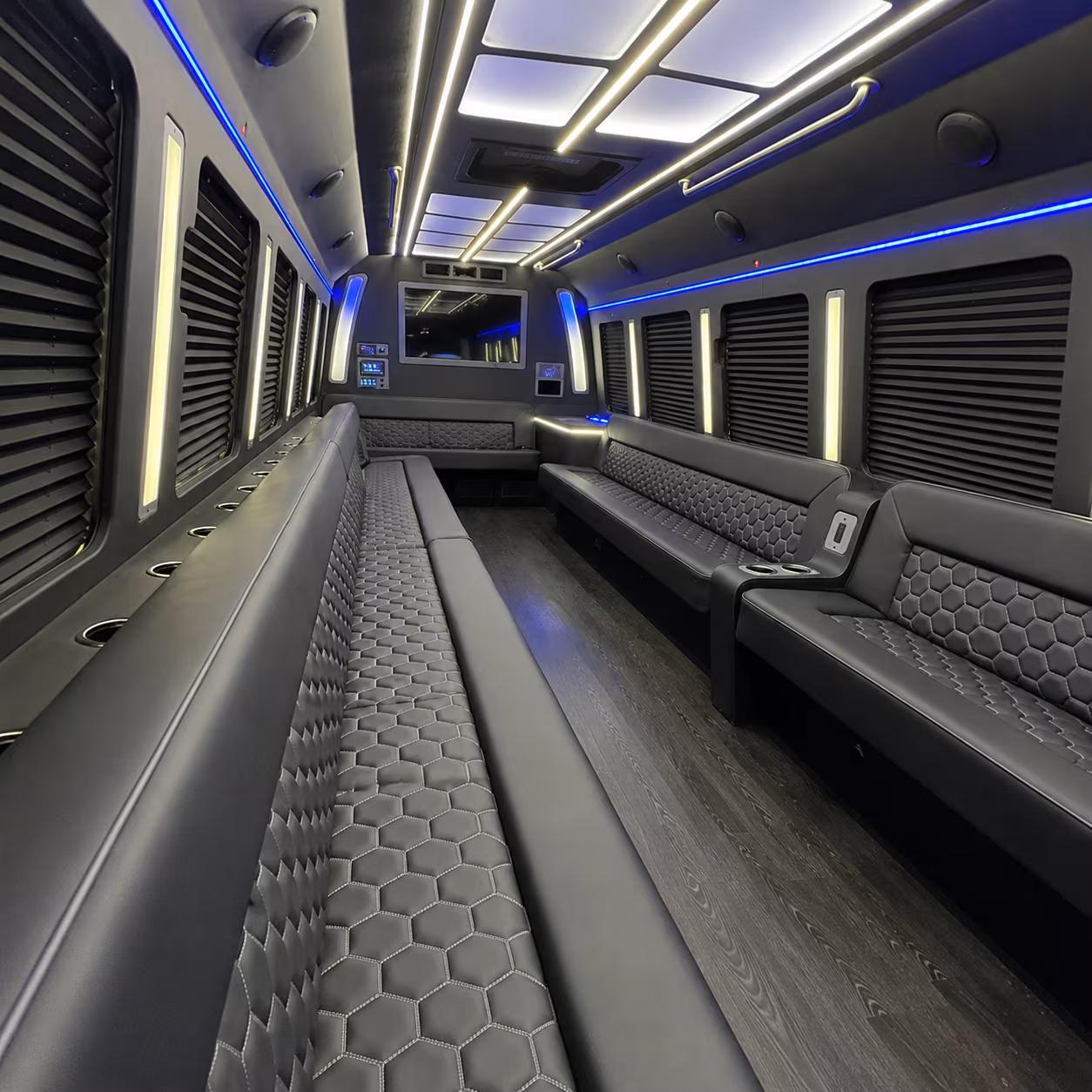 rapid city party bus rentals inside