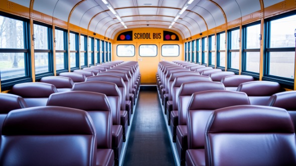 school bus rental interior rapid city